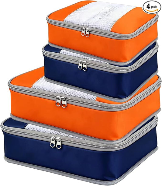 Packing Cubes for 24" Suitcase Travel Luggage Organizers - Travel Organizer Bags Luggage Clothes Accessories Storage Carry...