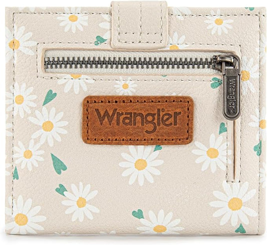 Montana West X Wrangler Women's Wallets Card Cases & Money Organizers Girls Mini Wallet Small Card Hoder Minimalist with Z...