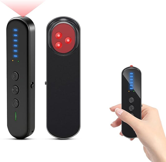 AOBOCAM Anti-Spy Hidden Camera Detector with 99% Accuracy,Find GPS Trackers &Listening Devices Portable Privacy Protector ...