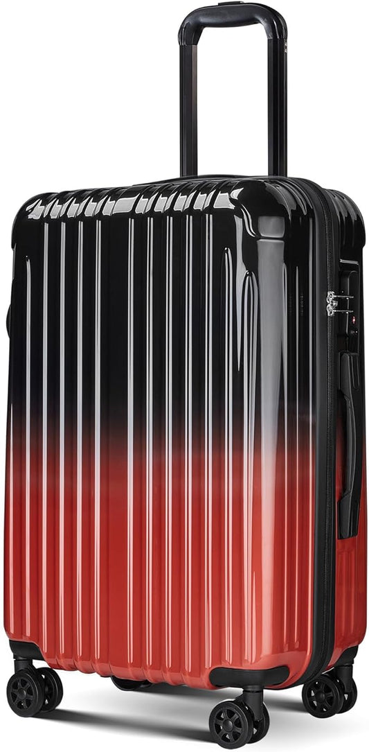 Comeria Carry on Luggage - Airline Approved Suitcases with Spinner Wheels, Built-In TSA Lock，Hard Shell Expandable Suitcases