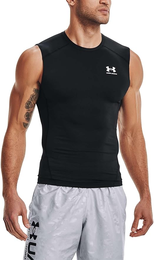 Under Armour Men's HeatGear Compression Sleeveless T-Shirt