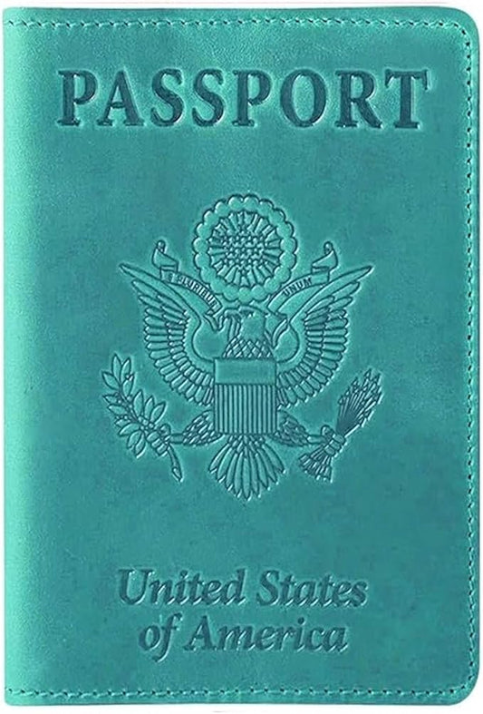Ciana Passport Holder for Travel – PU Leather Passport Cover and Card Holder for Men & Women – Slim Passport Holder with C...