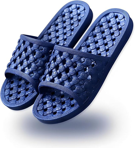 AYYDMY Shower Shoes Quick Drying Slippers for Women Men, Non Slip House Shoes Cushioned Thick Sole Bathroom Slippers Indoo...