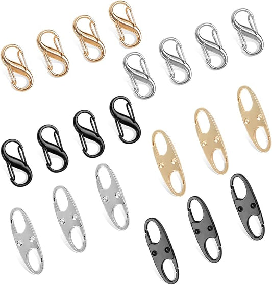 Phinus Lock Combo, Total 21PCS Clips Anti-Theft, Locks Anti-Theft for Luggage, Clothing, Backpacks, Boots, Purses, Travel ...