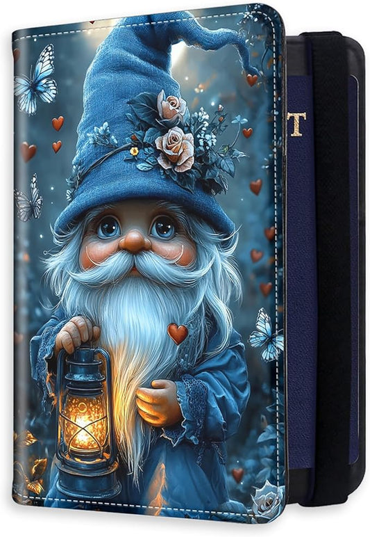 Tudguiloae RFID Blocking Passport Holder for Travel, Passport Cover Case for Travel Document Organizer Passport Card Holde...