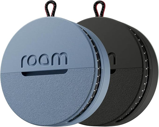 Roam Smart Tracker | Eco-Friendly Travel Tracker with Built-in Elastic Strap | QR Lost & Found, Global Find My Network | R...