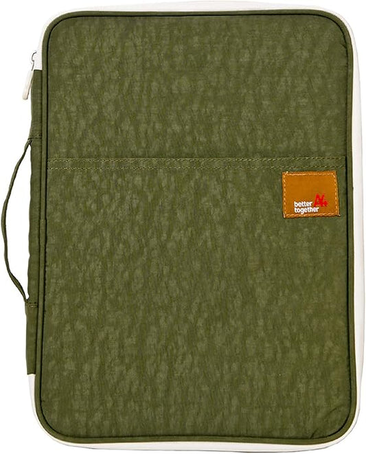 El-fmly Document A4 Bag Case Waterproof Organizer Portfolio Office Travel Zipper Multi-Function Pouch