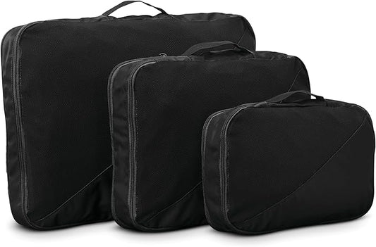 Samsonite 3-Piece Compression Packing Cube Set, Black