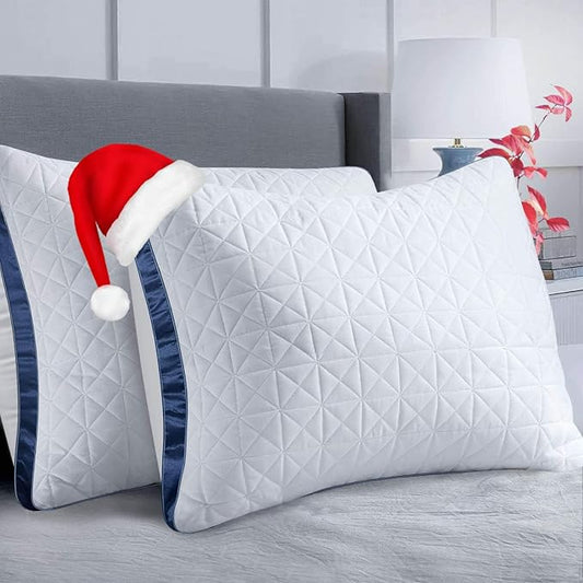 Slybear Pillows Queen Size Set of 2, Queen Pillows 2 Pack, Cooling Hotel Luxury Pillow for Bed Sleeping, Supportive Breath...