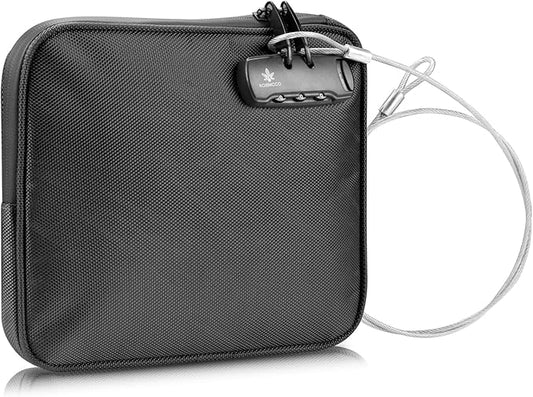 KOSMCCO Beach Locking Bag, 9x7.5 Inch Portable Safe for Phone, Wallet, Keys | Anti-Theft Locking Travel Pouch for Pool, Va...