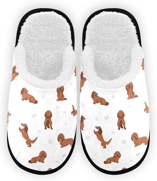 Umidedor Slippers Soft Non-Slip Indoor House Slippers Home Shoes For Bedroom Hotel Travel Spa