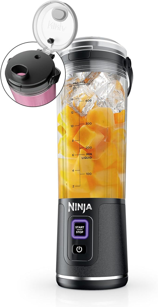 Ninja Blast Portable Blender, Cordless, 18oz. Vessel, Personal Blender For-Shakes and Smoothies, BPA Free, Leakproof-Lid a...