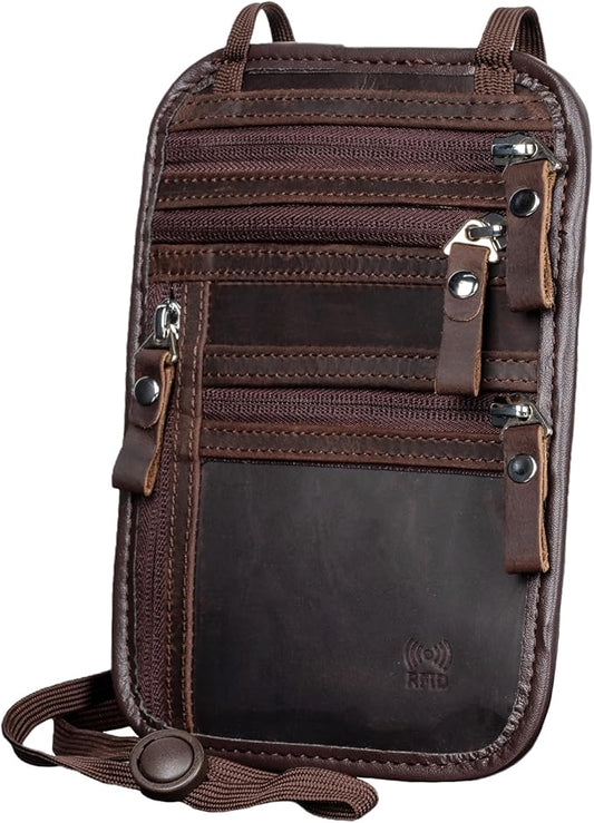 Ariscobull - Neck Wallet - Rfid Wallet Women - passport holder for travel - Travel Wallet Passport Holder For Travel Women...