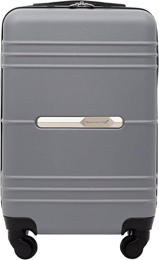 Travelers Club 22" Richmond Spinner Carry-On Luggage, Charcoal