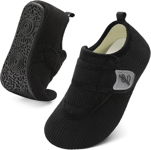 LeIsfIt Slippers for Women Men Soft House Slippers Wide Barefoot House Shoes Non-slip Slip on Slipper Shoes Comfy Adjustab...