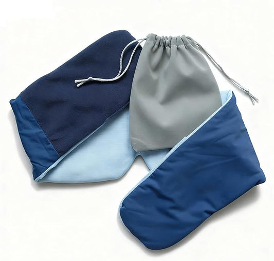 Deep Sleep Mask 3.0, Adjustable & Light-Blocking Sleep Mask with Upgraded Silicone Layer, Zero-Pressure Design for Side Sl...