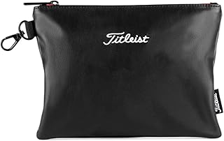 Titleist Travel Gear Professional Zippered Golf Pouch Black