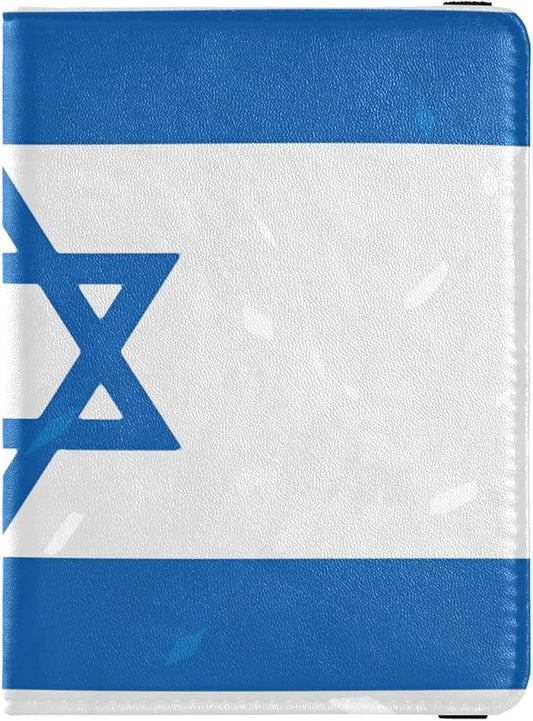 Flag Leather Passport and Vaccine Card Holder Combo Passport Case Travel Documents Wallet Passport Holder Combo with Vacci...