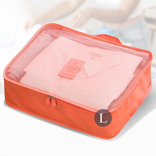 Packing Cubes Travel Organizer Bags Multi-functional Traveling Compression Bags Mesh Luggage Packing Cubes for Suitcases T...