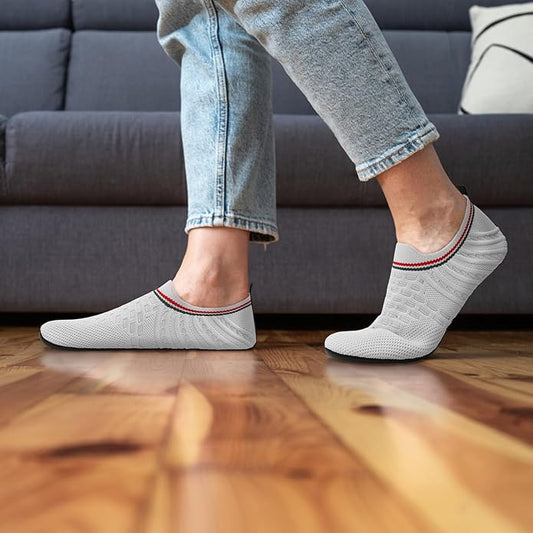 Lightweight Slip on Indoor for Men Women House Slippers Barefoot Non Slip Home Exercise Yoga Shoes