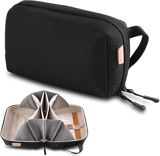 simtoper Electronic Organizer Travel Case Bag for Cables, Switch, SD card, Passport and More – Ultimate Protection & Porta...