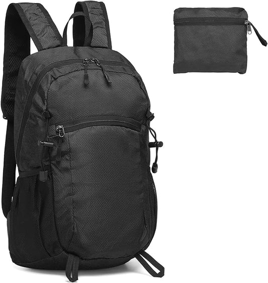 SUIKIHUM Hiking Daypack Packable, Camping Backpack Water Resistant Lightweight Polyester for Men Women Travel Outdoor