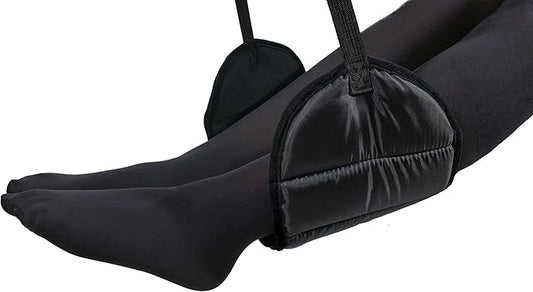 Sleepy Ride - Airplane Footrest Made with Premium Memory Foam - Airplane Travel Accessories - Helps to Prevent Swelling an...