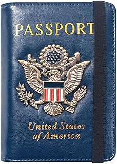 FACATH Premium Passport Holder for Travel, RFID Blocking Passport Cover Slim, Durable & Travel-Friendly, Passport Wallet K...