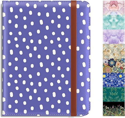 Rimilak Passport Holder, RFID Blocking Passport Cover Wallet Travel Essentials, Leather Travel Air Ticket Documents Organi...