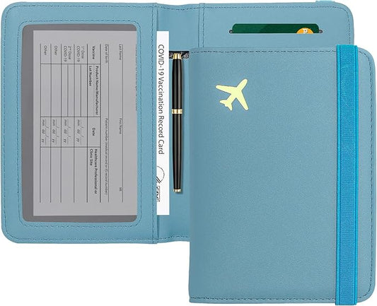 ZOPPEN Passport Holder Wallet, Passport Cover Travel Wallet Women Travel Essentials Accessories Document Organizer Travel ...