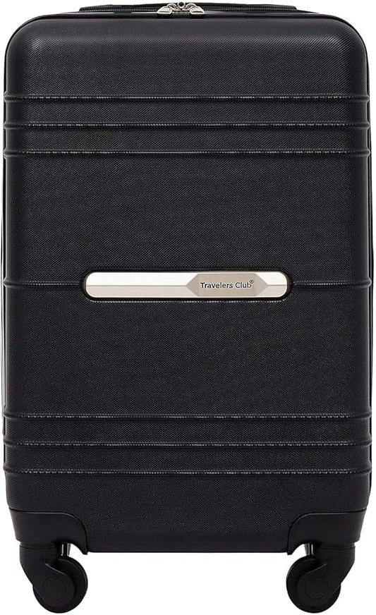 Travelers Club 20" Richmond Spinner Carry-On Luggage, Black, Inch (TC-7920-001)