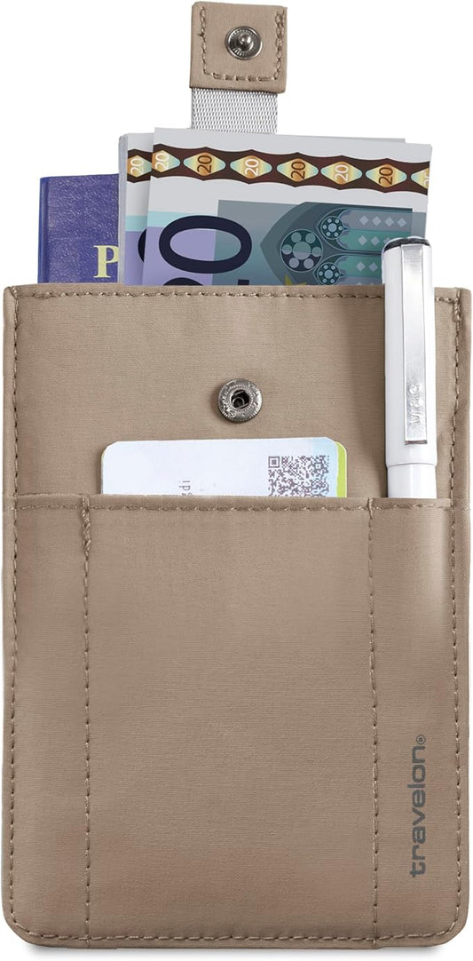 Travelon RFID Blocking Pull Out Passport holder