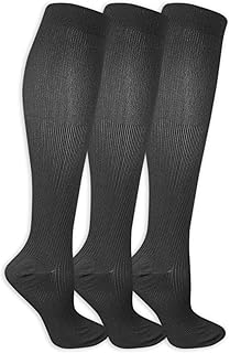Dr. Scholl's womens Graduated Compression Knee High Socks - Comfort and Fatigue Relief - Mild 8-15 Mmhg