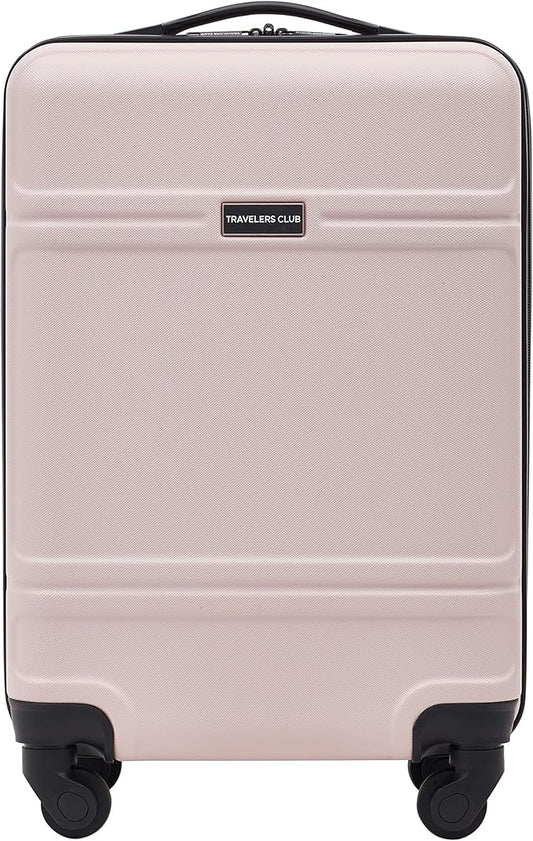 Travelers Club Skyline 20" Carry-On Spinner Luggage, Filmy
