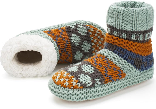 cosyone1997 Women's Slipper Socks, Warm Fuzzy House Boots, Winter Fluffy Indoor Shoes, Cozy Christmas Gifts Unique