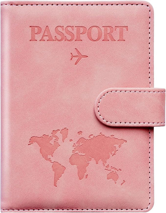 Passport Holder for Travel Women and Men RFID Passport Holder with Card Slots Holder Passport Case Passport cover Passport...