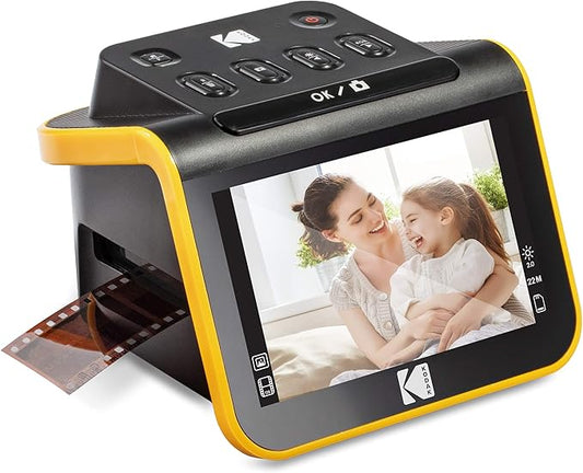 KODAK Slide N SCAN Film & Slide Scanner Digitizer with 5” LCD Screen, Quickly Convert Negatives & Slides to Digital 22MP J...