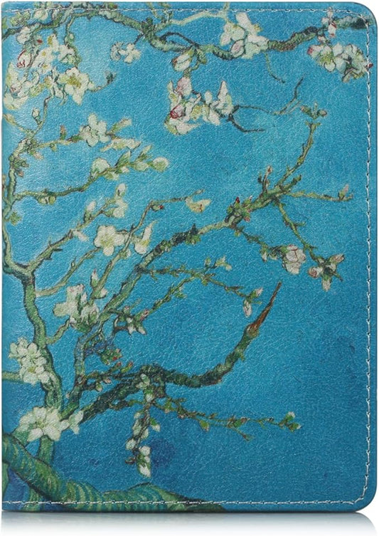 UUcovers Passport Holder, Slim Travel Wallet RFID Blocking Card Case Passport Cover Protector Travel Essentials with Credi...