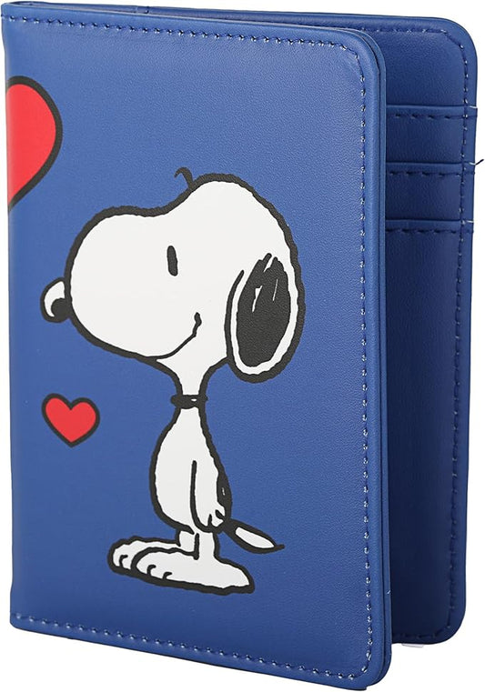 Peanuts Snoopy Passport Cover Official License, Cute Passport Holder for Travel With Woodstock, Snoopy Gifts