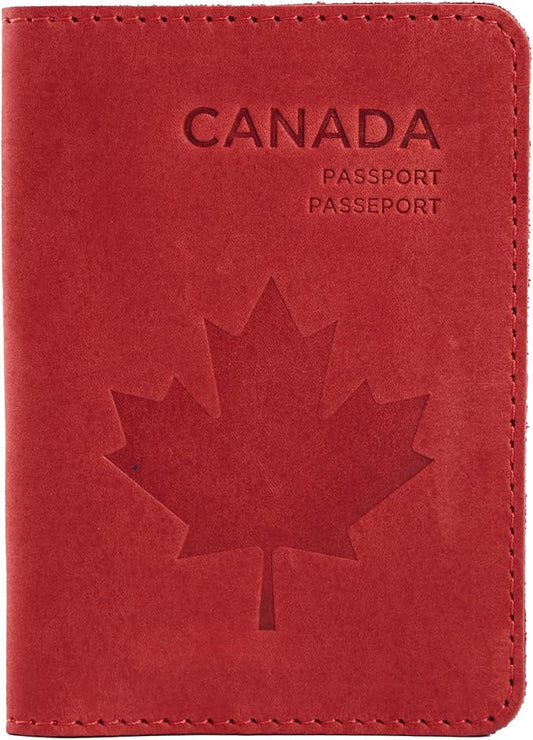 INCARNE Leather Passport Holder for Travel - Passport Case - Passport Wallet for Men - Passport Cover for Women Sleeve Pro...