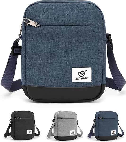 SKYSPER Small Anti Theft Crossbody Bag RFID MIni Sling Bag Travel Purse Small Shoulder Bag