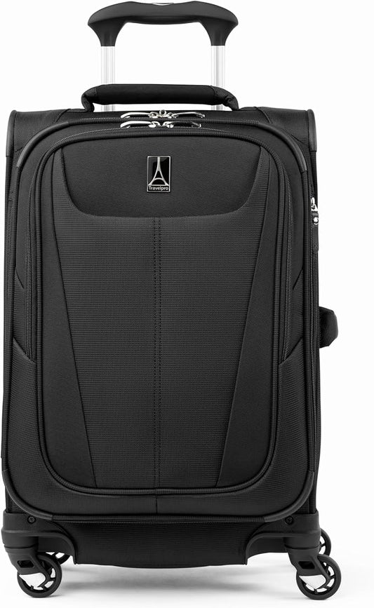 Travelpro Maxlite 5 Softside Expandable Luggage with 4 Spinner Wheels, Lightweight Suitcase, Men and Women