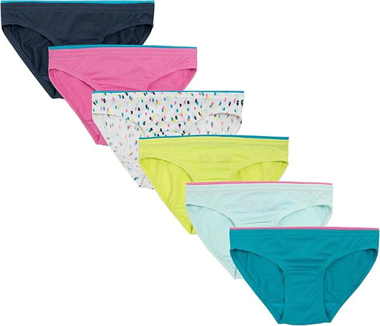 Fruit of the Loom Girls' Breathable Underwear