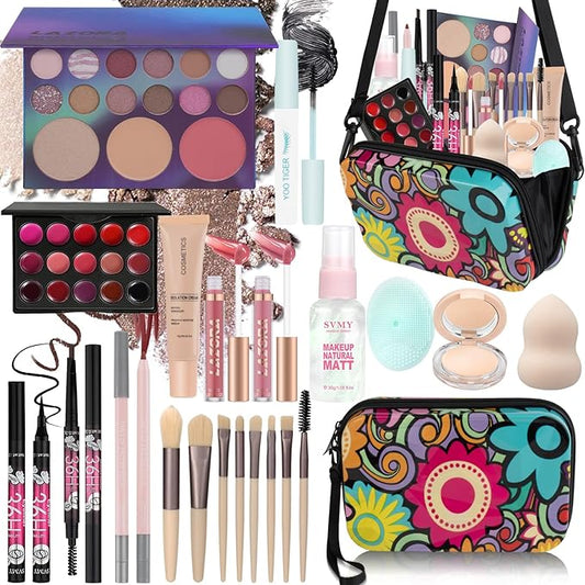 Makeup Sets for Teens Makeup Kits for Teen Girls Travel Make up Kit Set for Girls Beginners Make up Set Gift Sets for Girl...