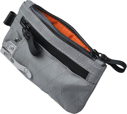 ALPAKA Zip Pouch Pro - Minimalist Zipper Wallet - with RFID Blocking ID Card Holder Wallet with Zipper for Men with Multi-...