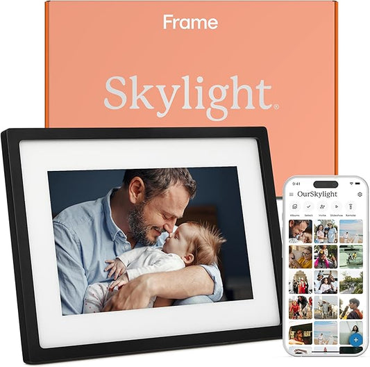Skylight Frame – WiFi Digital Picture Frame Customer Support, Touch Screen Digital Photo Frame with Easy Setup, Photo Gift...