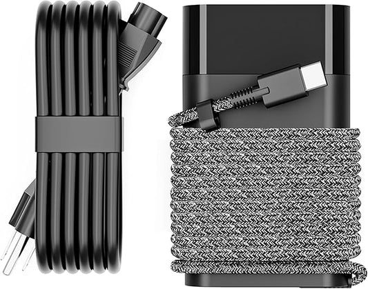 WZXHU New Slim 65W USB C Laptop Charger Compatible with HP Spectre x360, Envy, Elitebook x360, Omnibook, Pavilion, Chromeb...