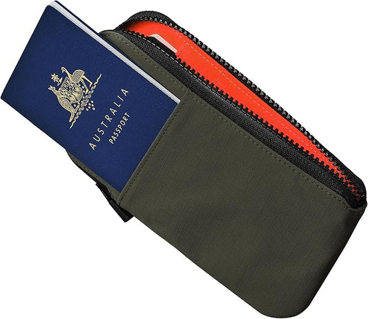 ALPAKA Zip Travel Wallet - Store Your Travel Accessories Efficiently - 3 Internal Pockets For Your Passport and More - 2 C...