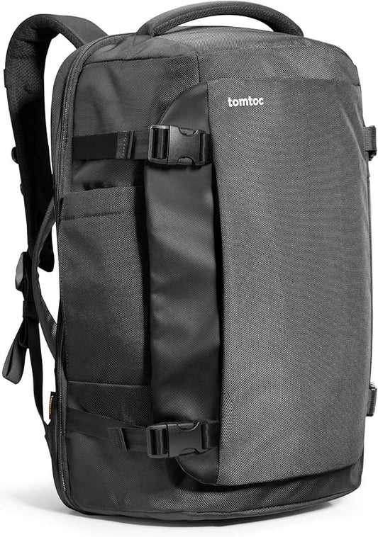 tomtoc Travel Backpack 40L, TSA Friendly Flight Approved Carry-on Luggage Hand Water-resistant Lightweight Business Rucksa...