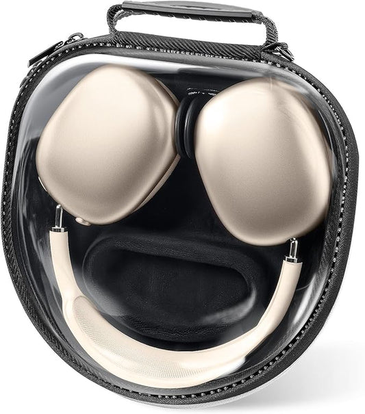 ProCase Smart Case for AirPods Max, Supports Sleep Mode & Clear Front Hard Cover Travel Carrying Headphone Case, AirPods M...